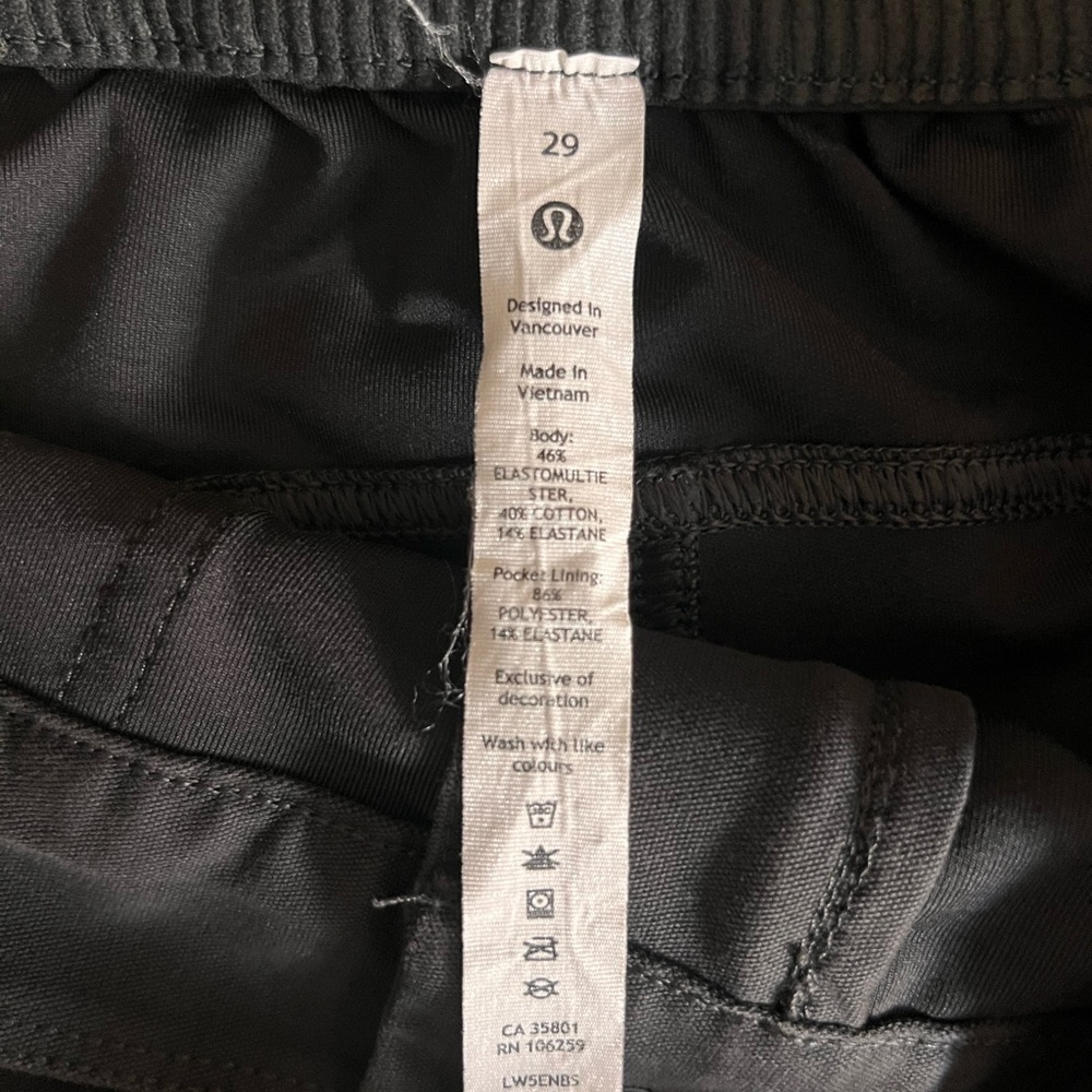 Lululemon Light Utilitech High Rise Cargo Utility Pants Joggers, Charcoal, 29 - Picture 10 of 16